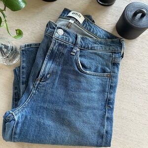 Agolde High Rise Blue Jeans
